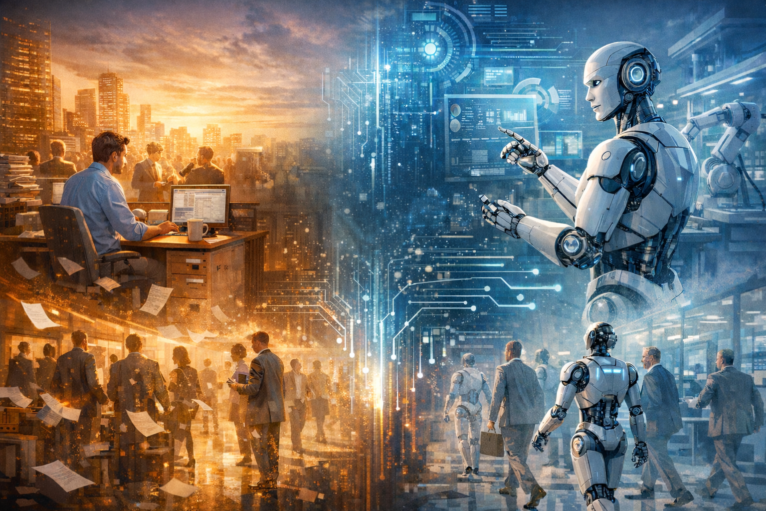 إلى أي مدى يمكن للذكاء الاصطناعي تغيير مكان العمل؟