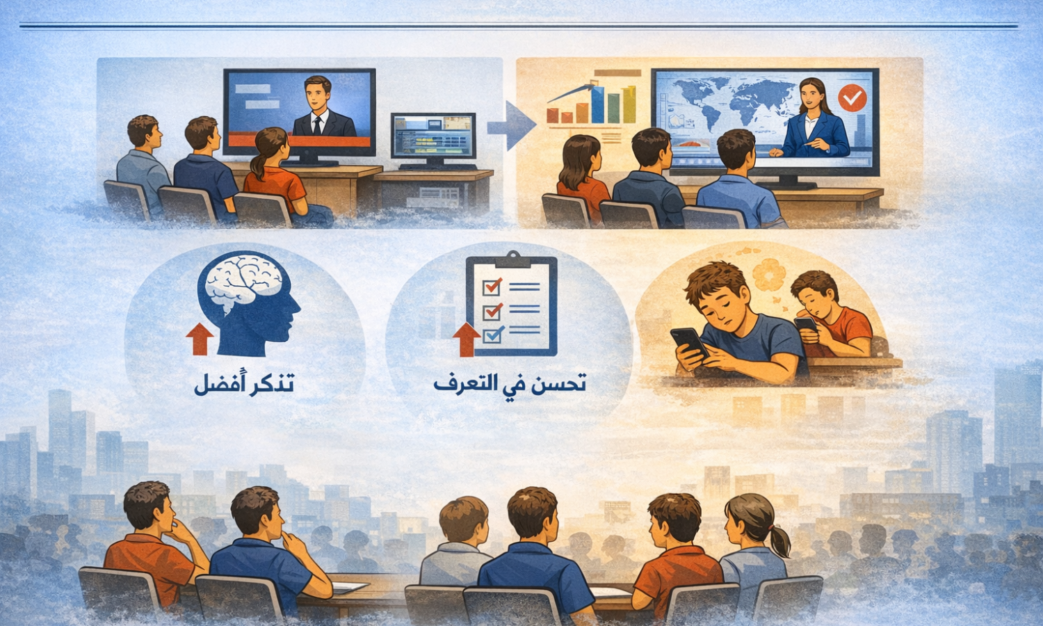 دراسة تكشف كيف ترفع التقنيات الحديثة فهم الجمهور للأخبار