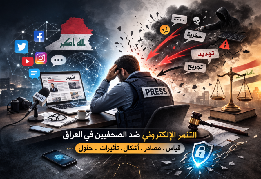 دراسة ترصد تصاعد التنمّر ضد الصحفيين في العراق