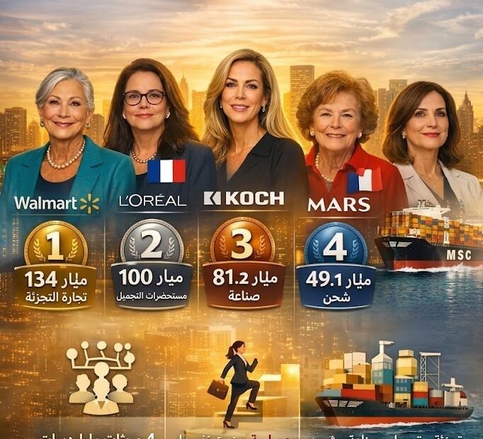 تعرّف على أغنى 5 نساء في العالم