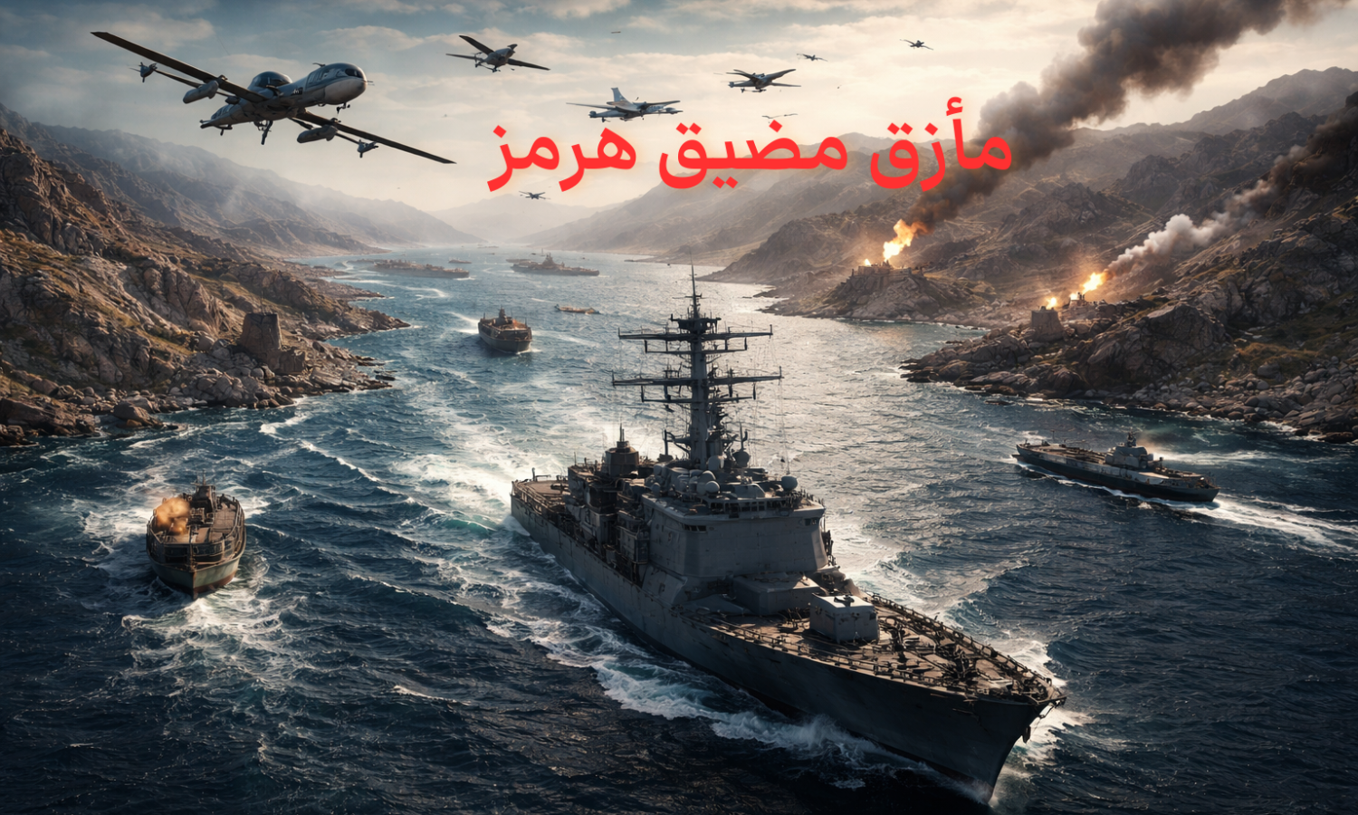 اللغز الخطير في هرمز: كيف تحاصر إيران أقوى جيش في العالم؟