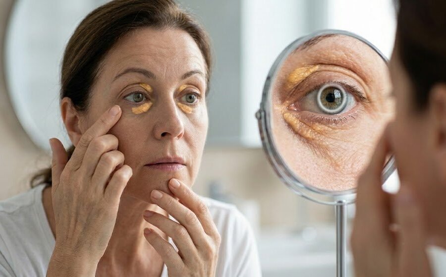 علامات صامتة في العين… هل يكشف وجهك ارتفاع الكوليسترول؟