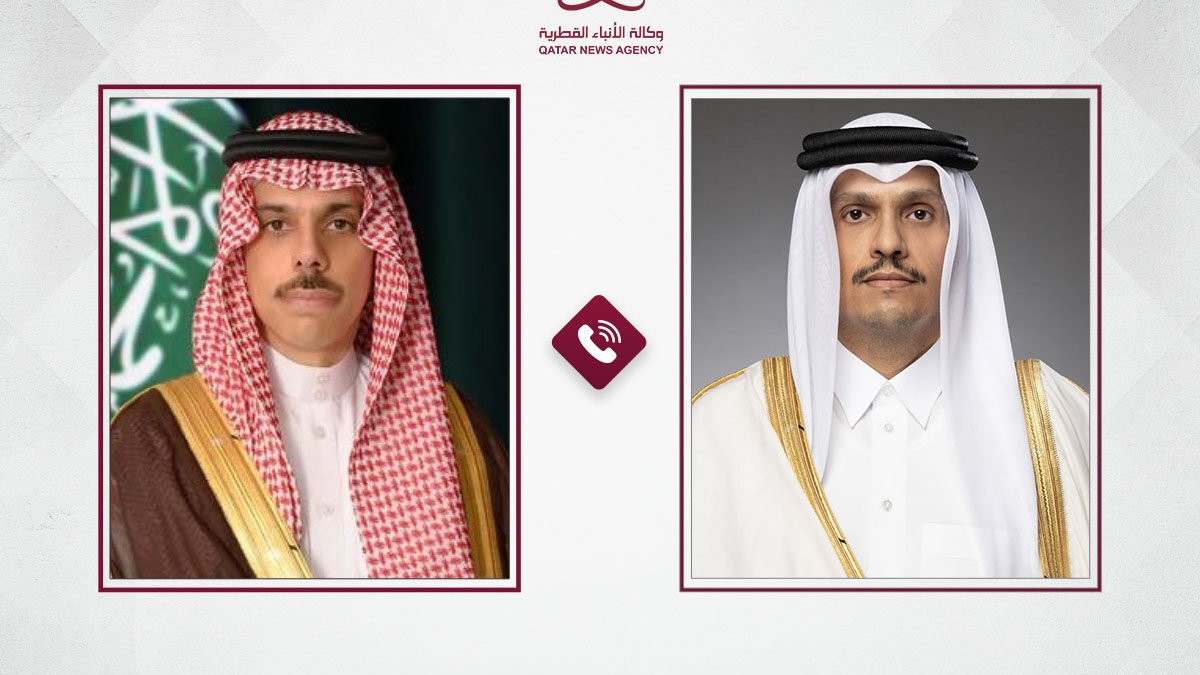 رئيس وزراء قطر التقى مسؤولين أميركيين وأجرى اتصالات مع السعودية ومصر وتركيا ( وكالة الأنباء القطرية)