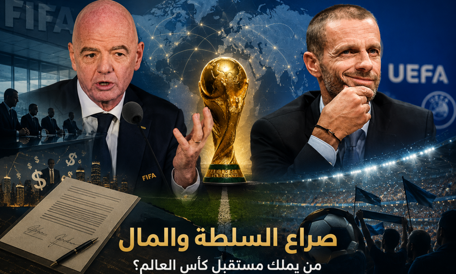 تمرد أوروبي على فيفا.. اتهامات ببيع كأس العالم وإثراء المقربين من إنفانتينو