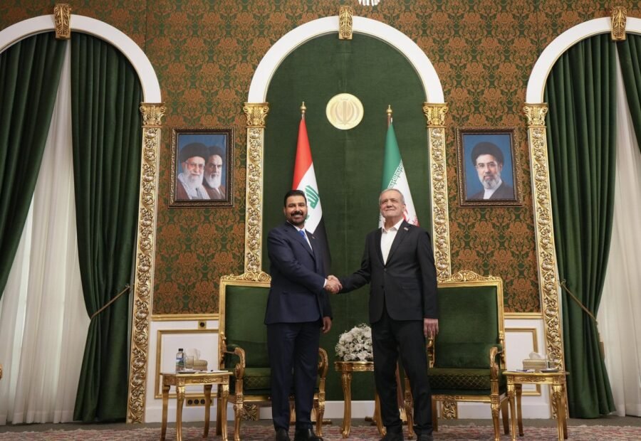 الزيدي في طهران: الغاز والتهدئة بالمنطقة على طاولة التفاوض