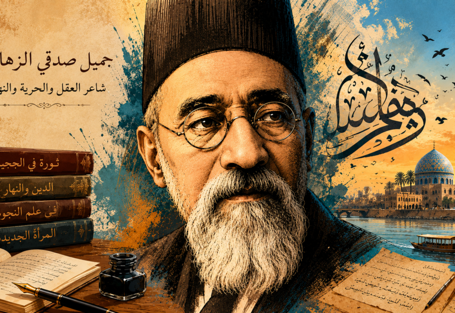 جميل صدقي الزهاوي.. الشاعر العراقي الذي سبق عصره ودفع ثمن أفكاره