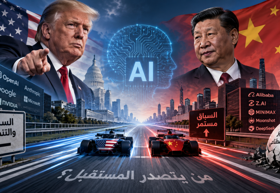 ترامب يرفض إبطاء الذكاء الاصطناعي خوفاً من الصين