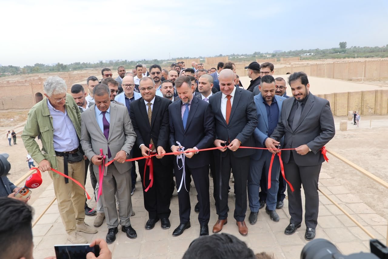 الموقع، اليوم الثلاثاء، تدشين المرحلة الأولى من المتنزه الأثري بحضور السفير الإيطالي لدى العراق